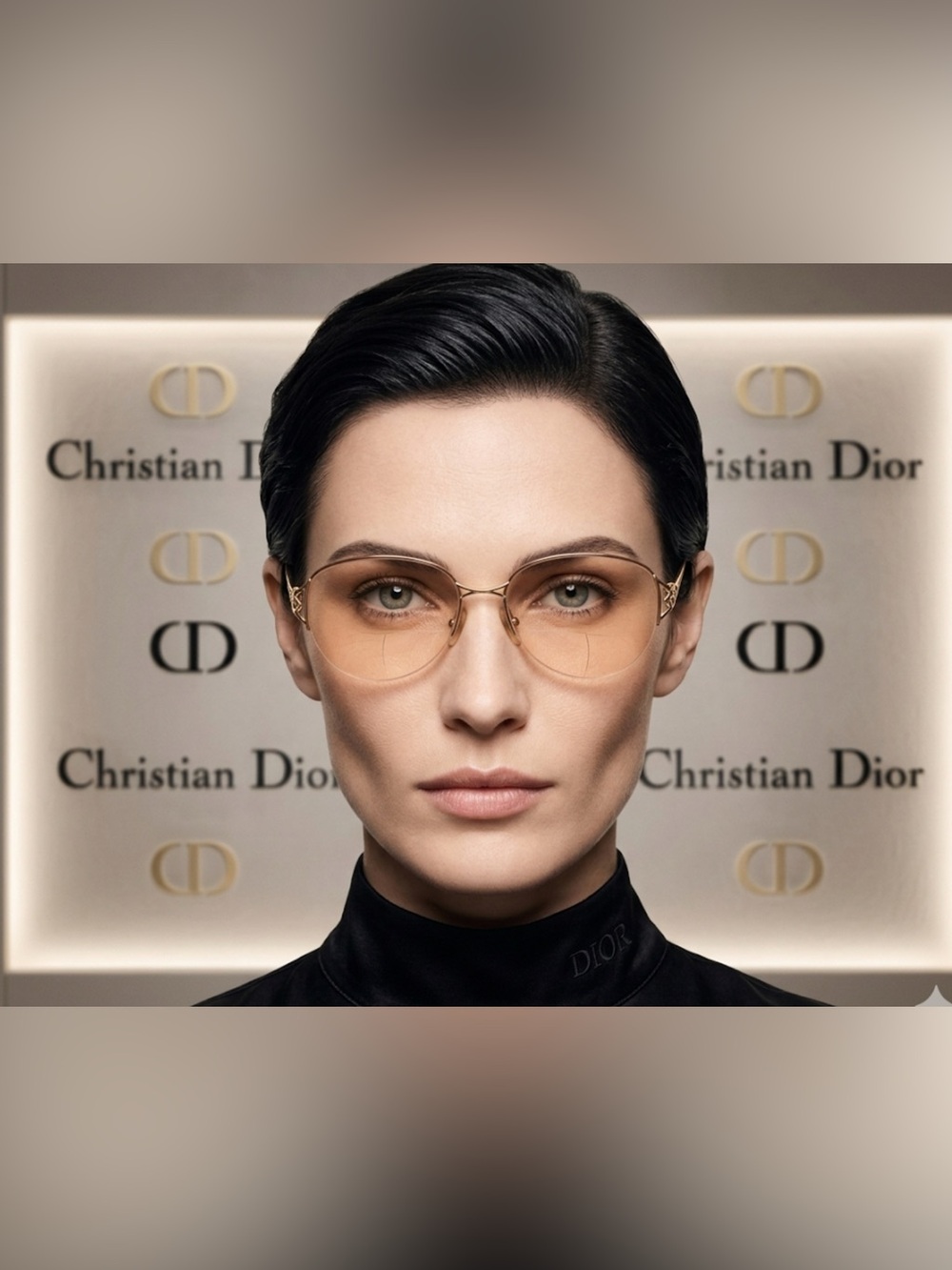 Authentic Christian Dior luxury designer vintage signature eyeglasses frames